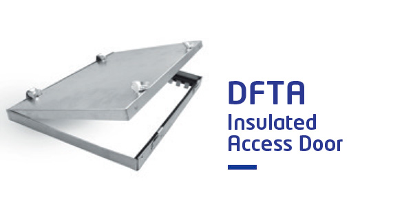 INSULATED ACCESS DOOR FOR RECTANGULAR DUCT